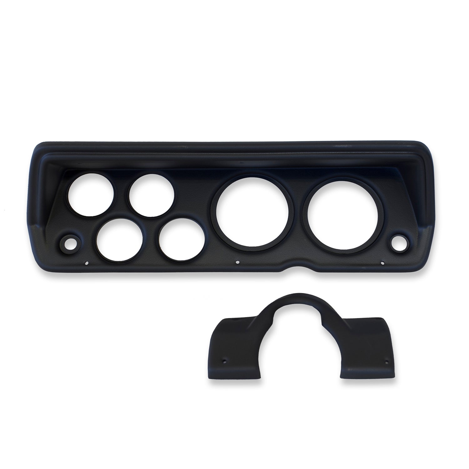 AutoMeter 7031-CH - DIR FIT DSH KIT, ABODY/DUSTER/DEMON/DART 70-76, RPM/MPH/FUEL/OILP/WTMP/BAT, CHRN