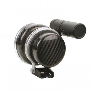 AutoMeter 2155 - GAUGE COVER, FOR 5" PEDESTAL TACHOMETER, CARBON FIBER CUP 4