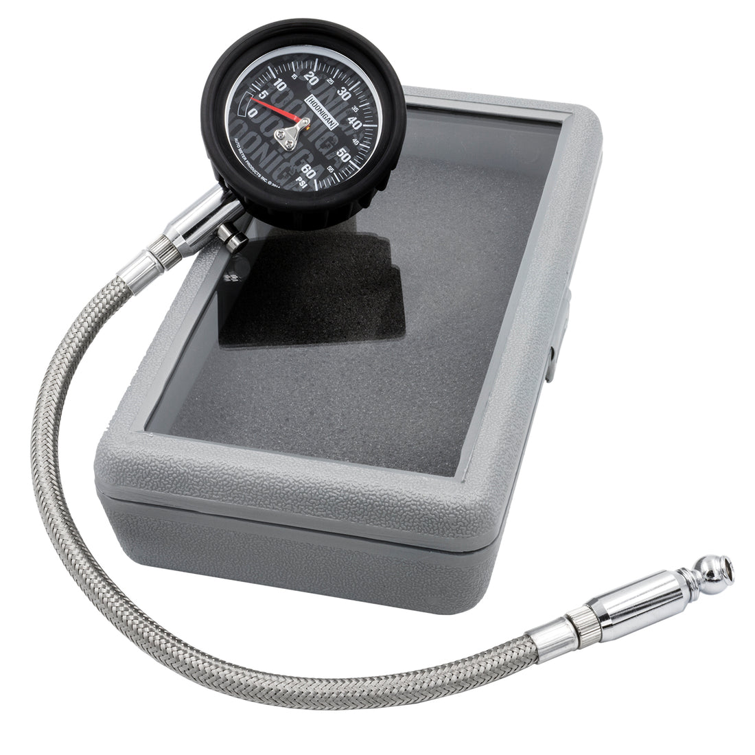 AutoMeter 2160-09000 - GAUGE, TIRE PRESSURE, 0-60PSI, HOONIGAN, ANALOG 5