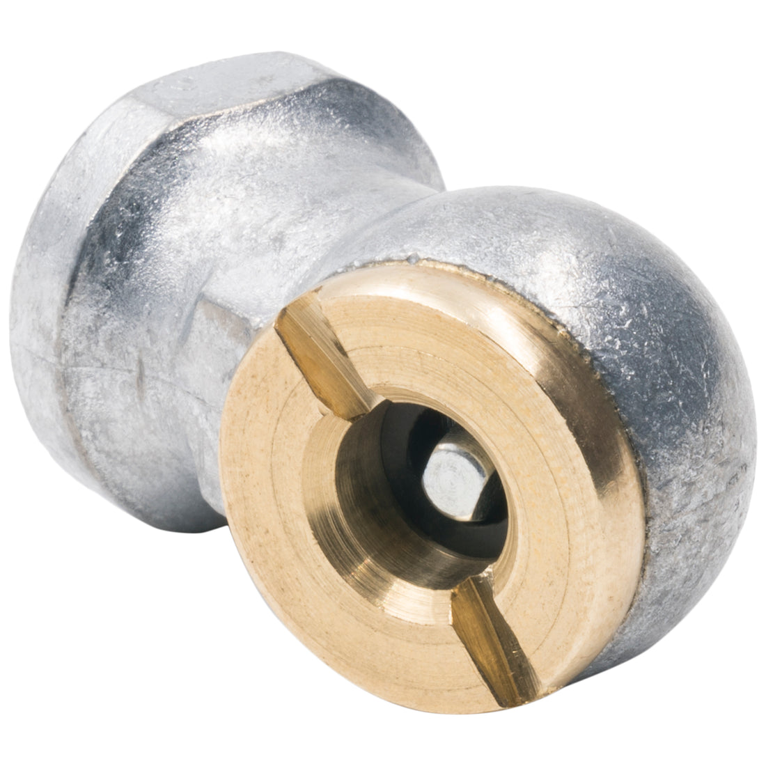 AutoMeter 2169 - AIR CHUCK, 90? BALL FOOT, 1/4" NPT