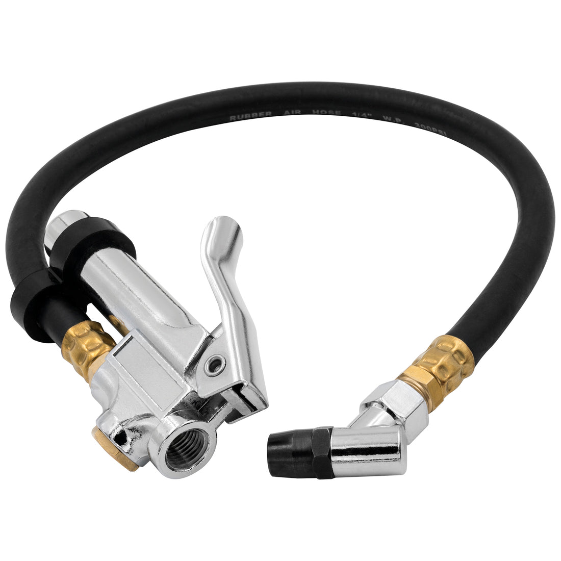 AutoMeter 2170 - INFLATOR ASSEMBLY, TIRE PRESS, INCL. 18 IN. HOSE & 45 DEGREE BULLET CHUCK 3