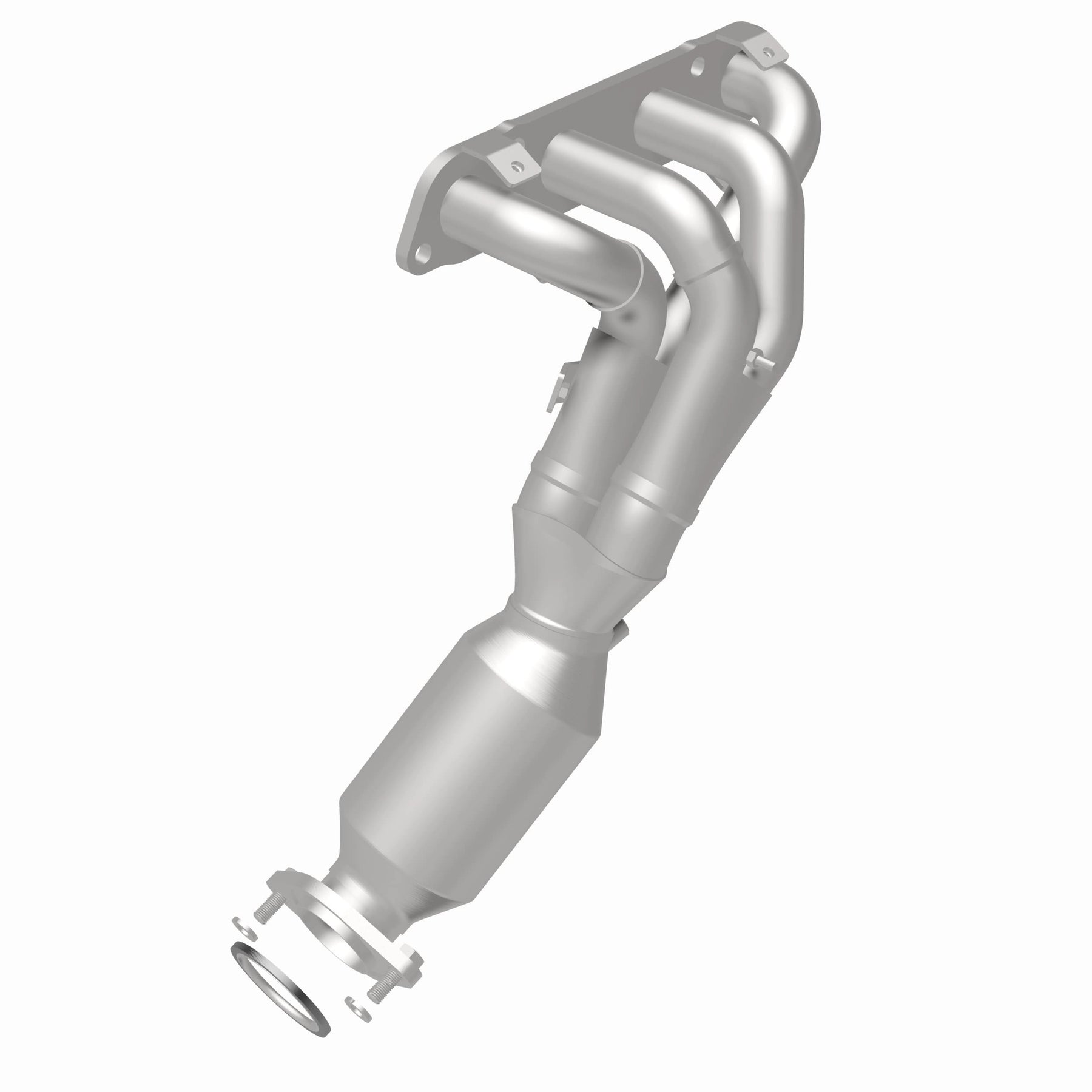 MagnaFlow Exhaust Products 22-119 OEM Grade one-piece catalytic converter with integrated exhaust manifold for 2016-2022