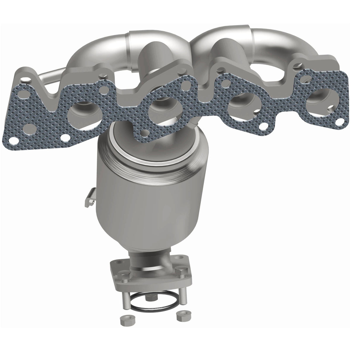 MagnaFlow Exhaust Products 22-157 OEM Grade one-piece catalytic converter with integrated exhaust manifold for 2013-2015