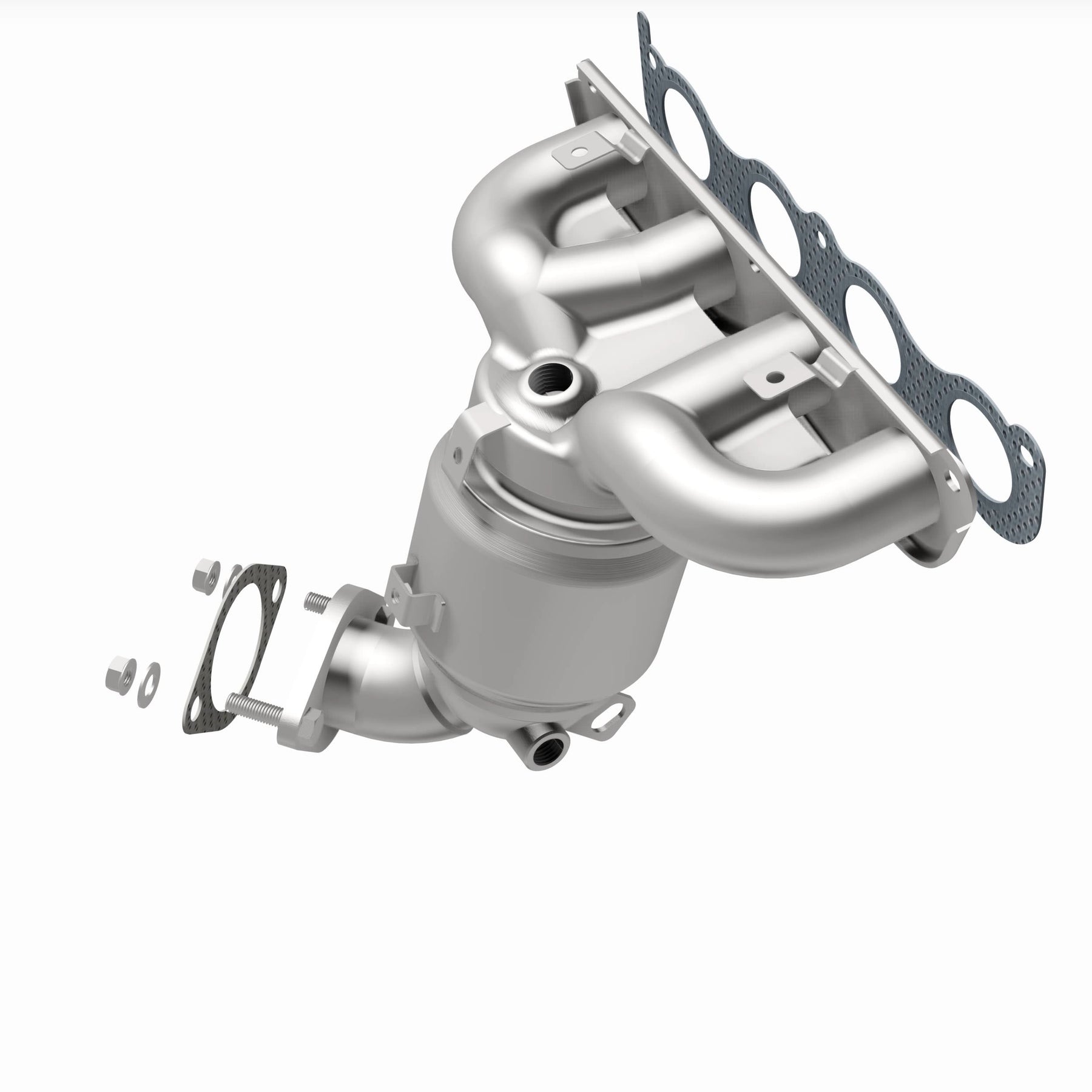 MagnaFlow Exhaust Products 22-235 OEM Grade one-piece catalytic converter with integrated exhaust manifold for 2019-2021
