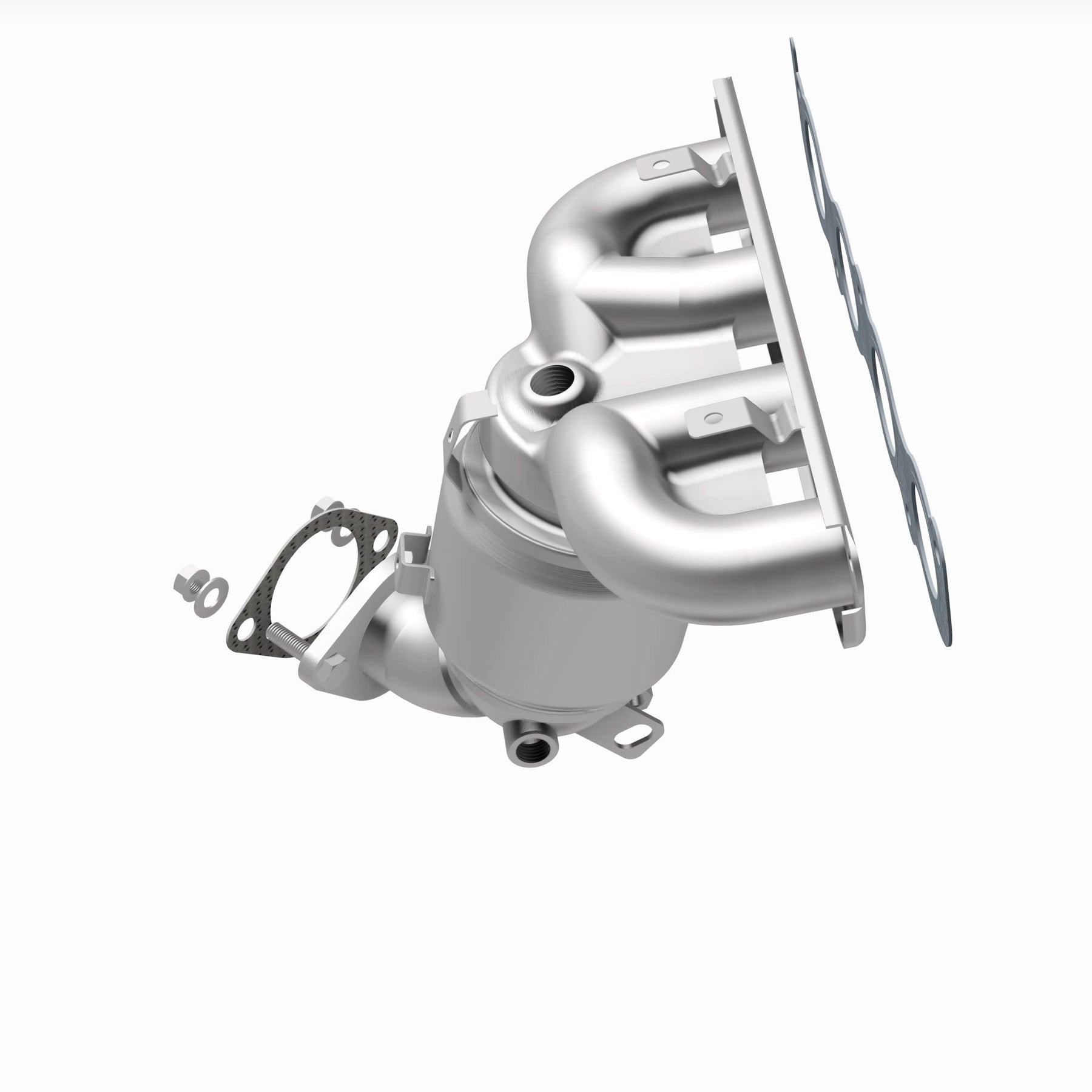 MagnaFlow Exhaust Products 22-235 OEM Grade one-piece catalytic converter with integrated exhaust manifold for 2019-2021