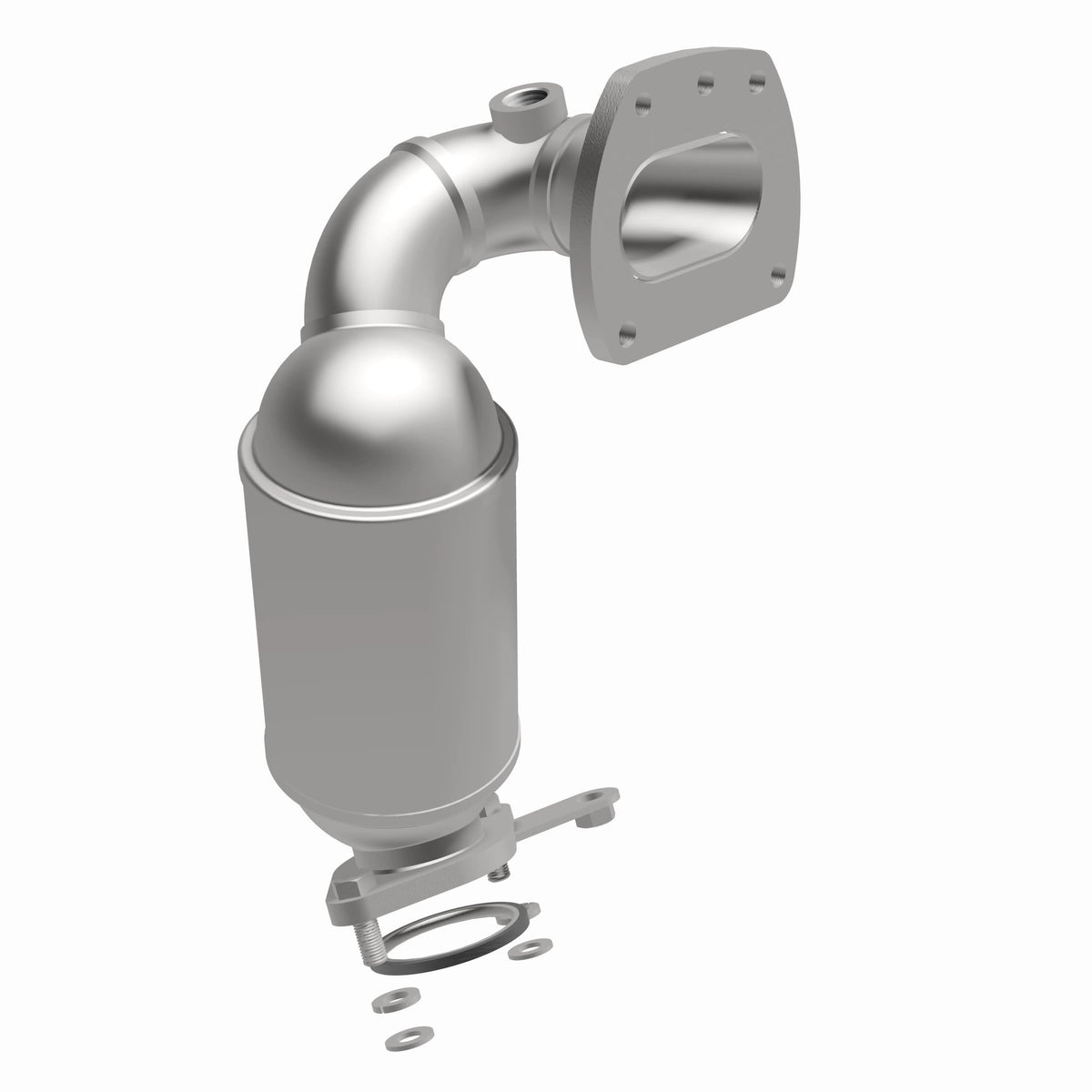 MagnaFlow Exhaust Products 22-250 OEM Grade one-piece catalytic converter with integrated exhaust manifold for 2018-2020