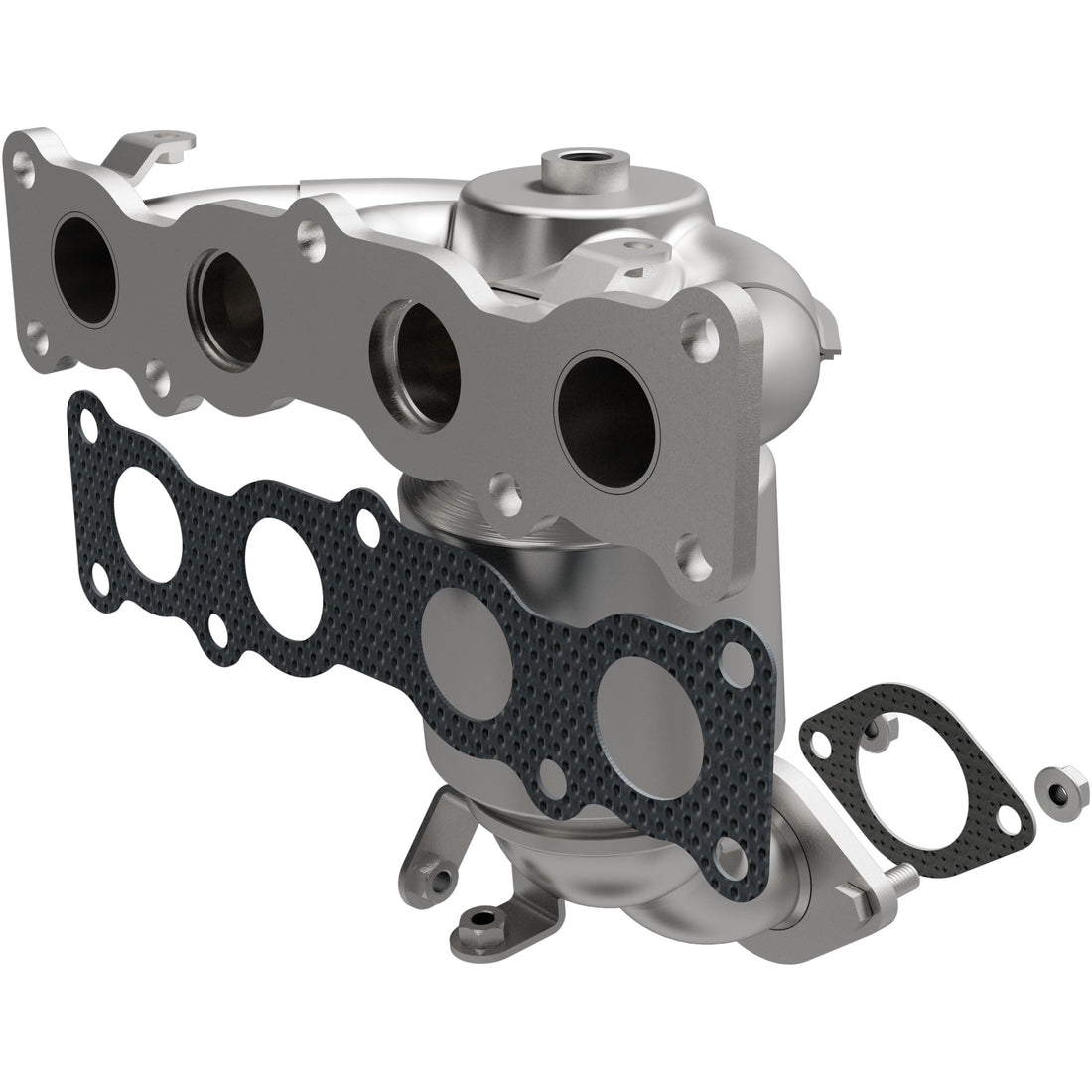 MagnaFlow Exhaust Products 22-266 OEM Grade one-piece catalytic converter with integrated exhaust manifold for 2016-2022
