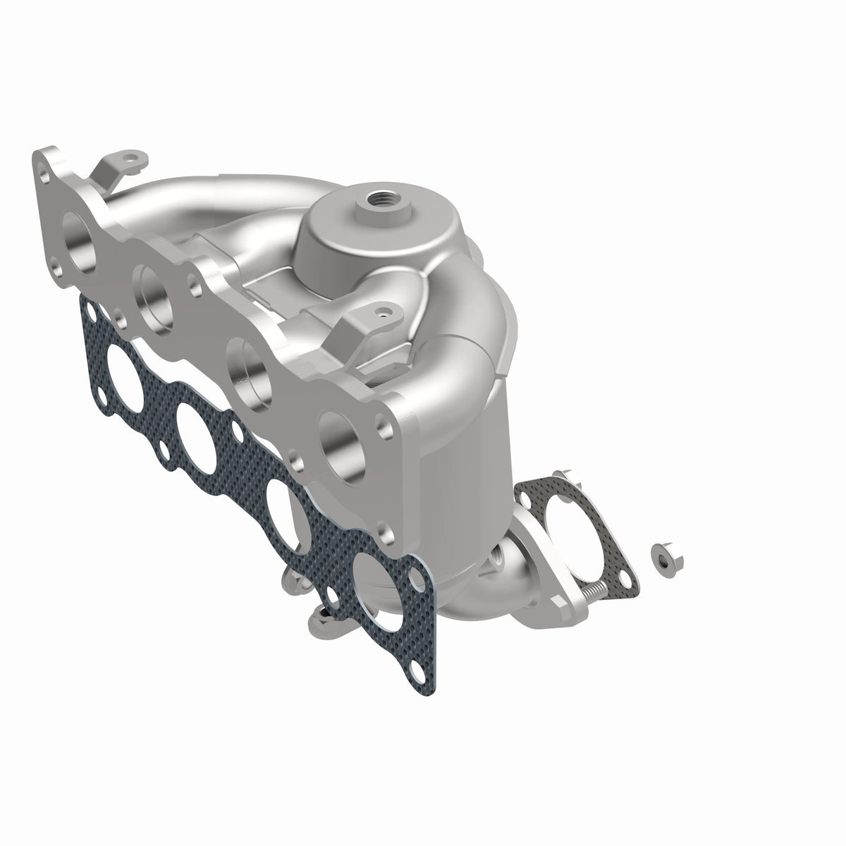 MagnaFlow Exhaust Products 22-266 OEM Grade one-piece catalytic converter with integrated exhaust manifold for 2016-2022