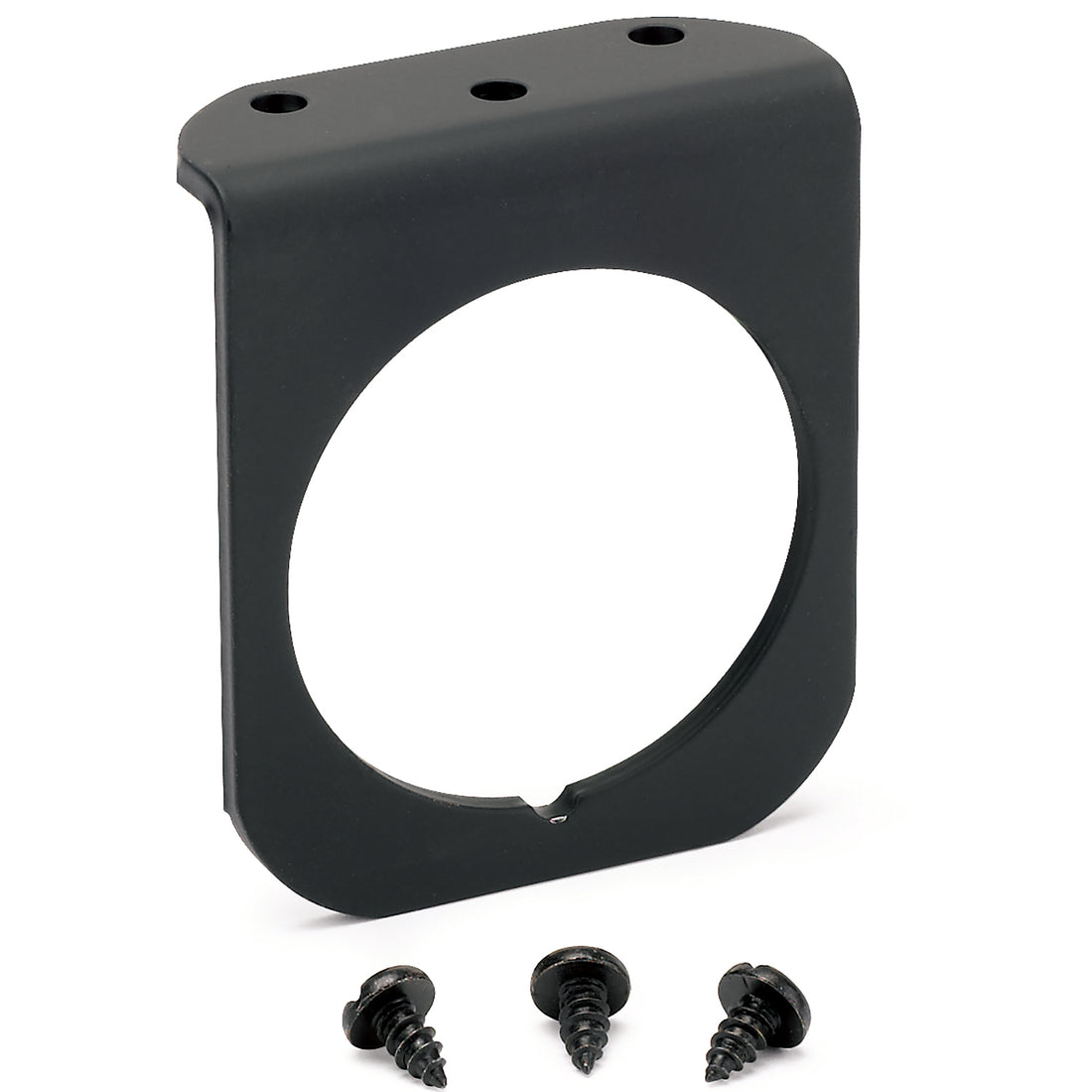AutoMeter 2236 - GAUGE MOUNTING PANEL, SINGLE, 2 1/16", BLACK, ALUMINUM 3