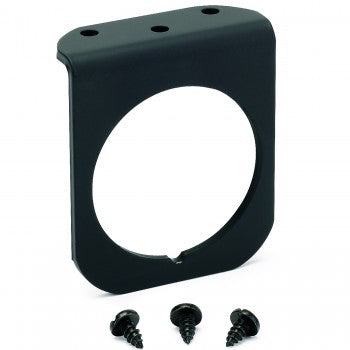 AutoMeter 2236 - GAUGE MOUNTING PANEL, SINGLE, 2 1/16", BLACK, ALUMINUM 4