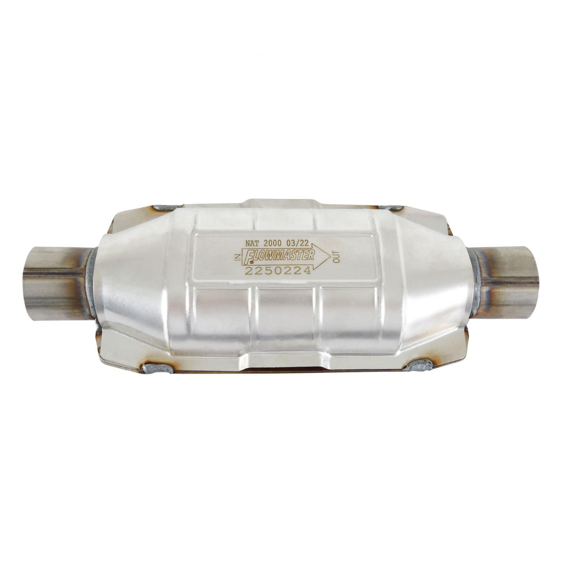 Flowmaster 2250224 Catalytic Converter Universal 225 Series 2.25 Inch Inlet/Outlet