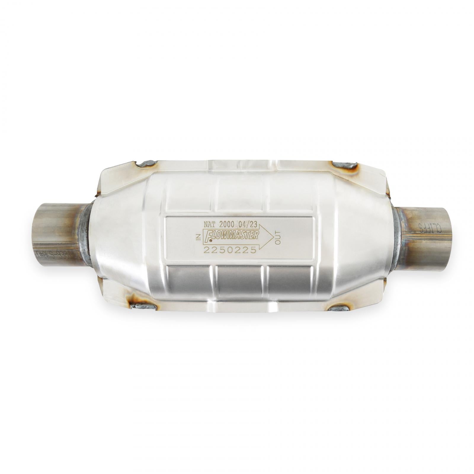 Flowmaster 2250225 - Catalytic Converter Universal 225 Series-2.50 Inch Inlet/Outlet-49 State Cat. Univ 225 Srs. E.D. 2.50In Flowmaster 2