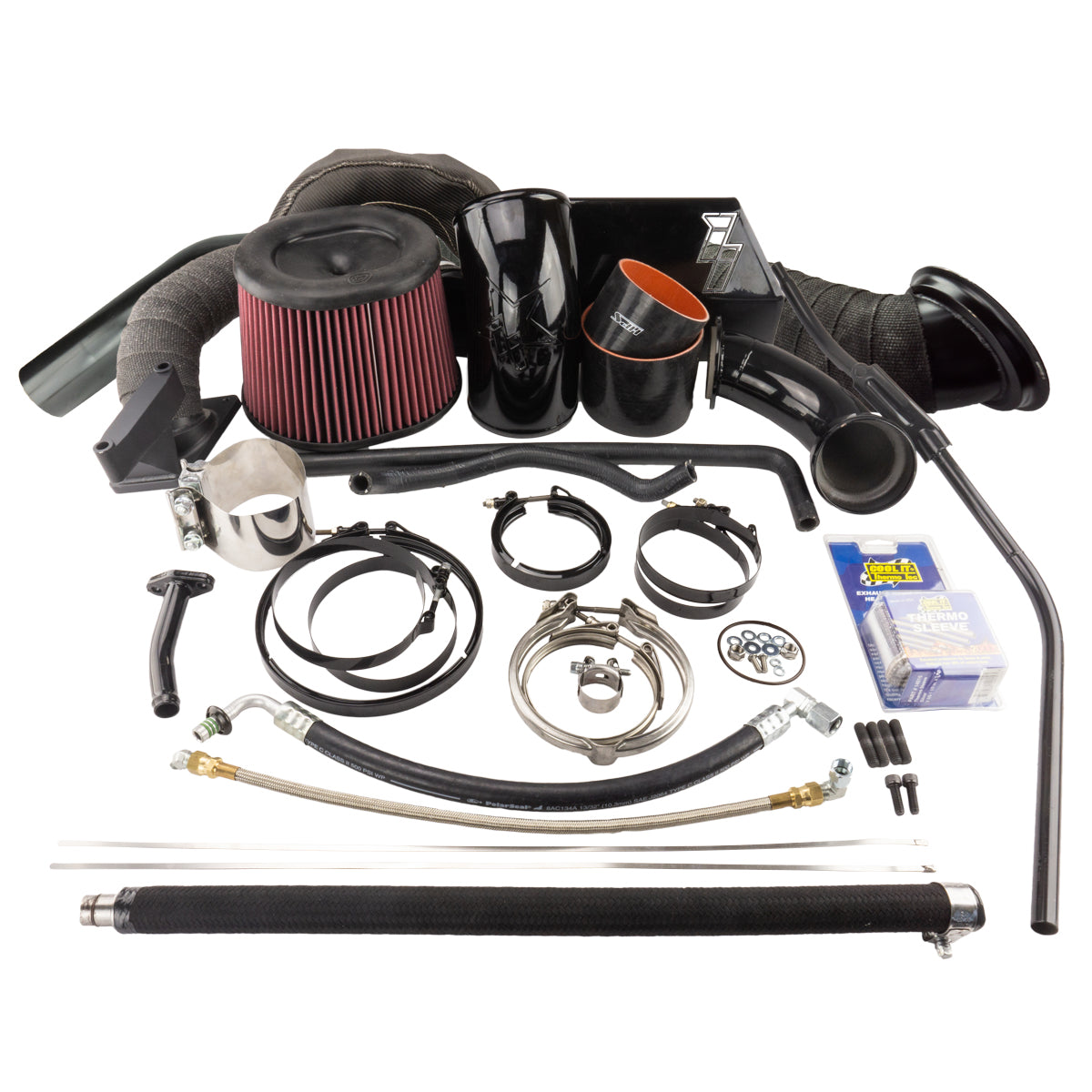 Industrial Injection 227456K - New Cummins Compound Turbo Kit. 2003-2007 5.9L Kit Only 1