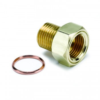 AutoMeter 2275 - FITTING, ADAPTER, M16X1.5 MALE, BRASS, FOR MECH. TEMP. GAUGE 4