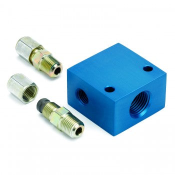 AutoMeter 2287 - FITTING, ADAPTER, TRANSMISSION LINE, 5/16" OD TUBING, 1/2" NPTF 4