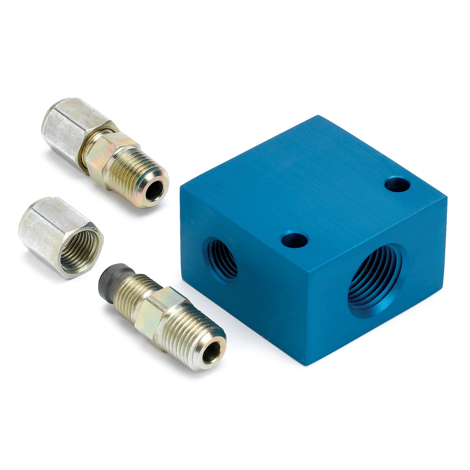 AutoMeter 2287 - FITTING, ADAPTER, TRANSMISSION LINE, 5/16" OD TUBING, 1/2" NPTF 3