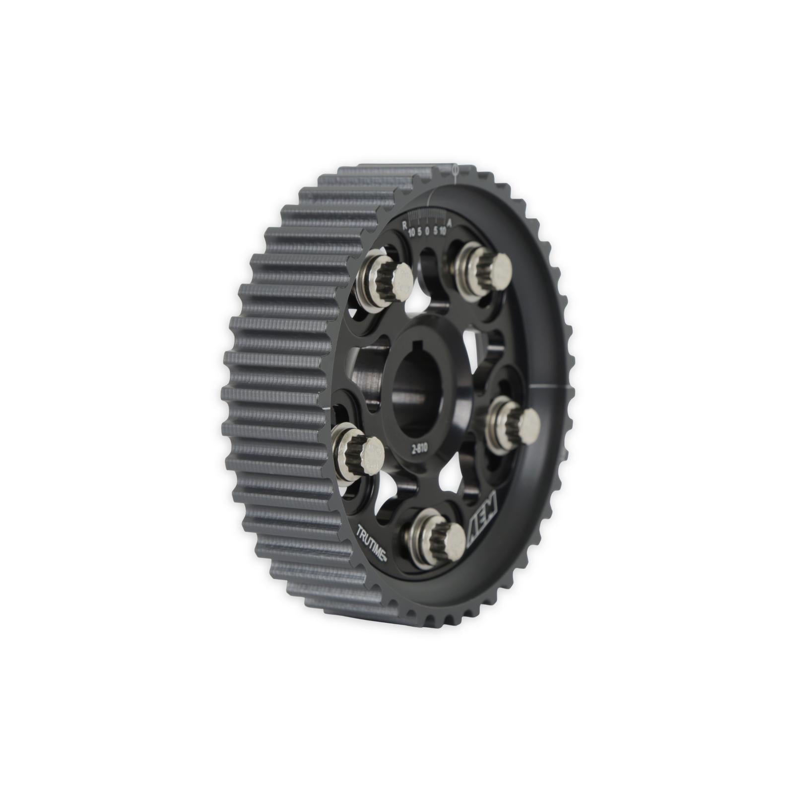 AEM Electronics 23-801BK - Tru-Time Adjustable Cam Gear Honda H-Series Engines H22A1/H22A4 5-Bolt AEM Electronics 3