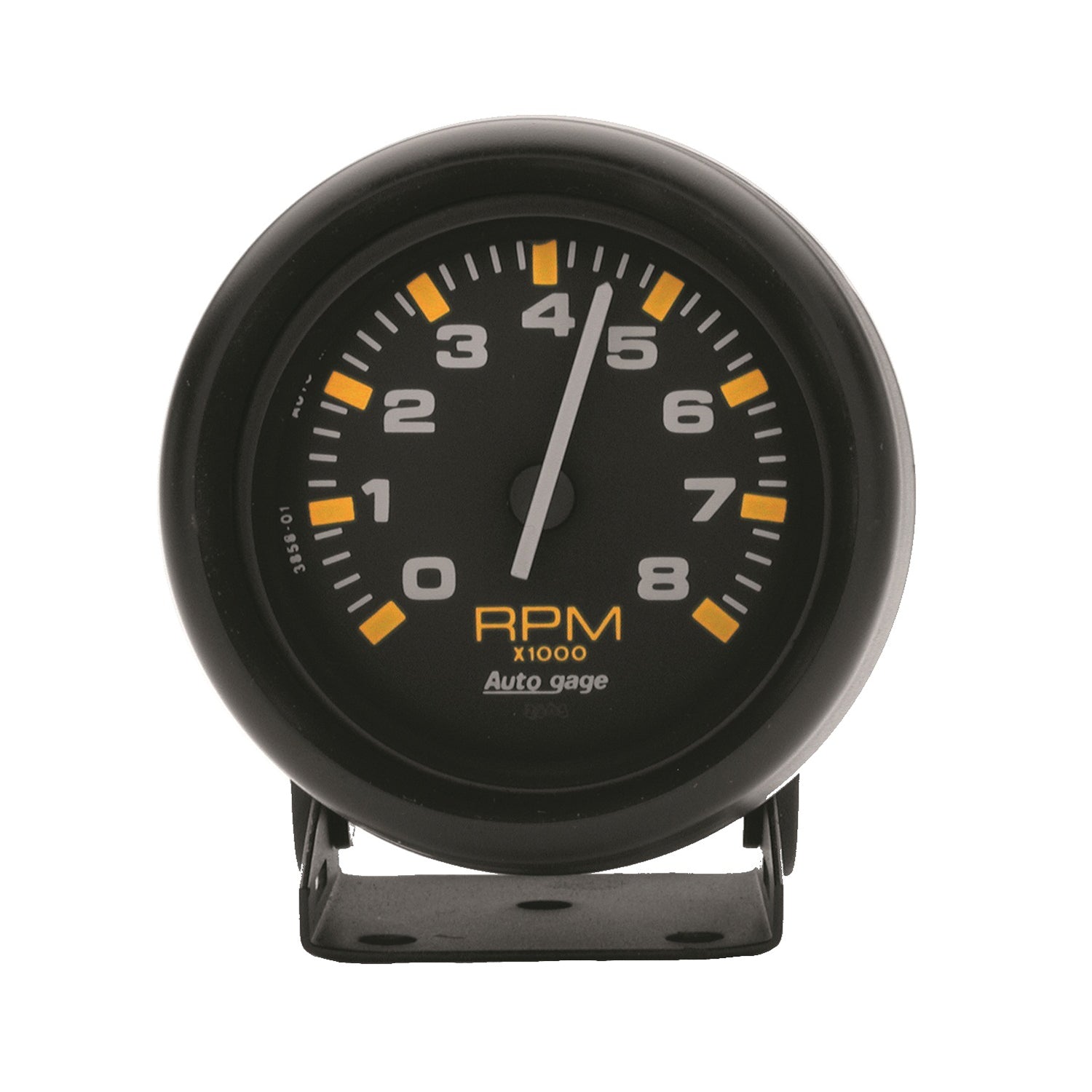 AutoMeter 2305 - GAUGE, TACHOMETER, 2 3/4", 8K RPM, PEDESTAL, BLK DIAL BLK CASE, AUTOGAGE 3
