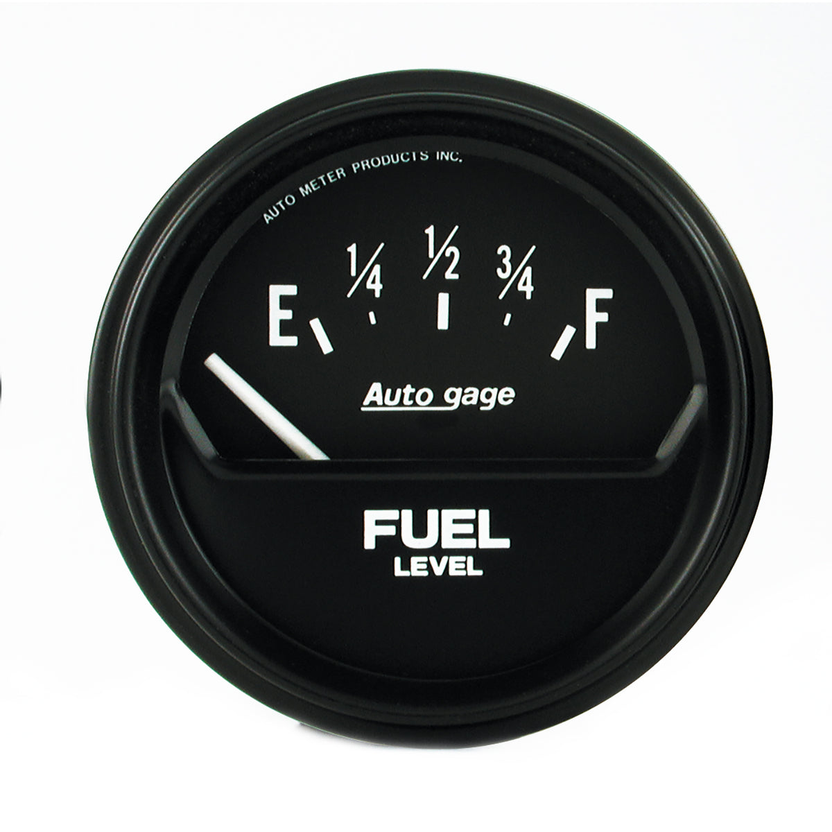 AutoMeter 2316 - GAUGE, FUEL LEVEL, 2 5/8", 0OE TO 90OF, ELEC, BLACK, AUTOGAGE 3