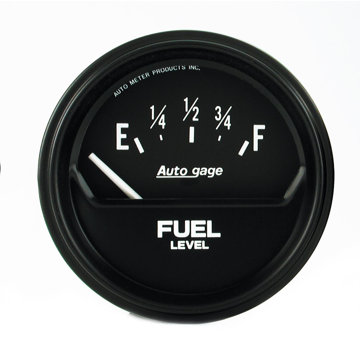 AutoMeter 2316 - GAUGE, FUEL LEVEL, 2 5/8", 0OE TO 90OF, ELEC, BLACK, AUTOGAGE 3