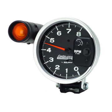 AutoMeter 233905 - GAUGE, TACHOMETER, 5", 8K RPM, PEDESTAL W/ EXT. SHIFT-LITE, BLACK, AUTO GAGE 3