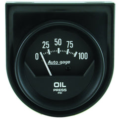 AutoMeter 2360 2-1/16" OIL PRESSURE, 0-100 PSI, AUTO GAGE