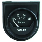 AutoMeter 2362 - GAUGE CONSOLE, VOLTMETER, 2", 16V, SHORT SWEEP, BLACK, AUTOGAGE 3