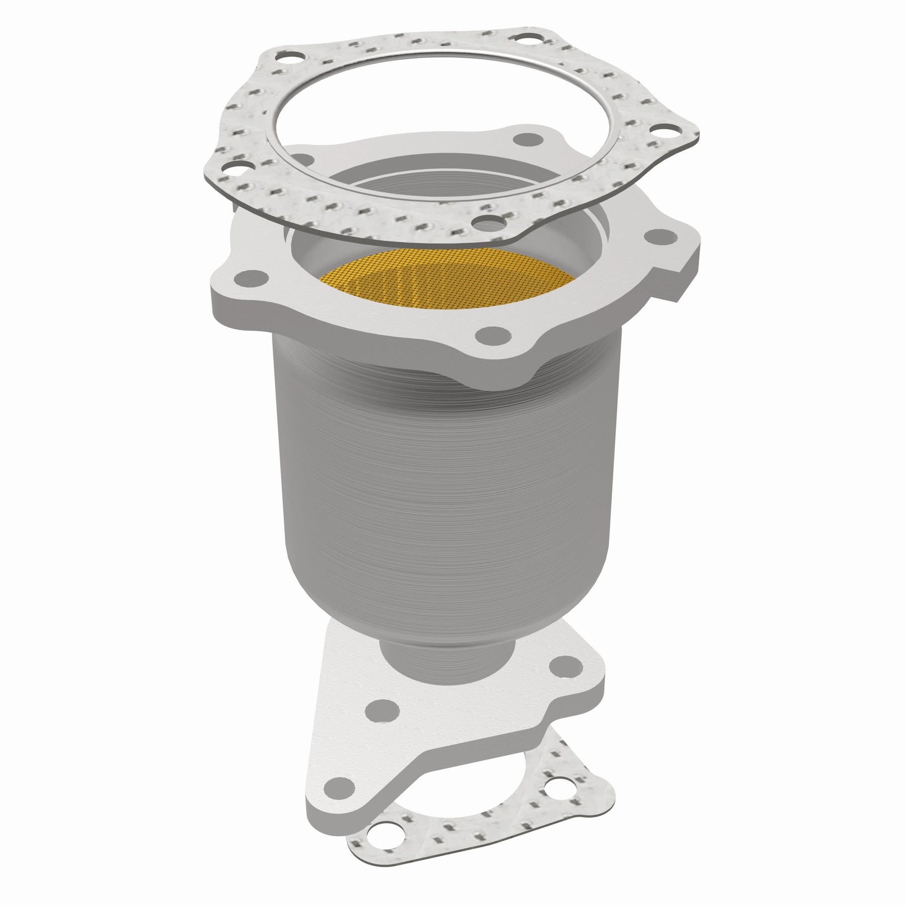 MagnaFlow Exhaust Products 23697 - HM Grade Direct-Fit Catalytic Converter