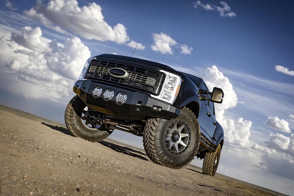 ICON Vehicle Dynamics K64542L - 23-25 FORD F250/F350 4.5" STAGE 2 SUSPENSION SYSTEM DIESEL W/ EXPANSION PACKS 4