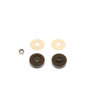 Bilstein 24-004633 - Suspension Shock Absorber Monotube Front Alfa Romeo Berlina 1974-1969 Duetto 1600 1968-1966 Giulia Sprint 1966-1963 GTA 1965 GT Veloce 1974-1970 Montreal 1974-1972 Spider 1994-1969 Eye 16mm Stem Yellow Paint B6 Performance Bilstein 1