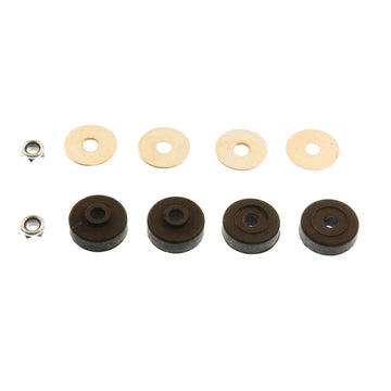 Bilstein 24-004756 - Suspension Shock Absorber Monotube Rear Alfa Romeo Alfetta 1977-1975 GTV-6 1986-1981 Sprint 1979-1977 Stem Stem Yellow Paint B6 Performance Bilstein 1