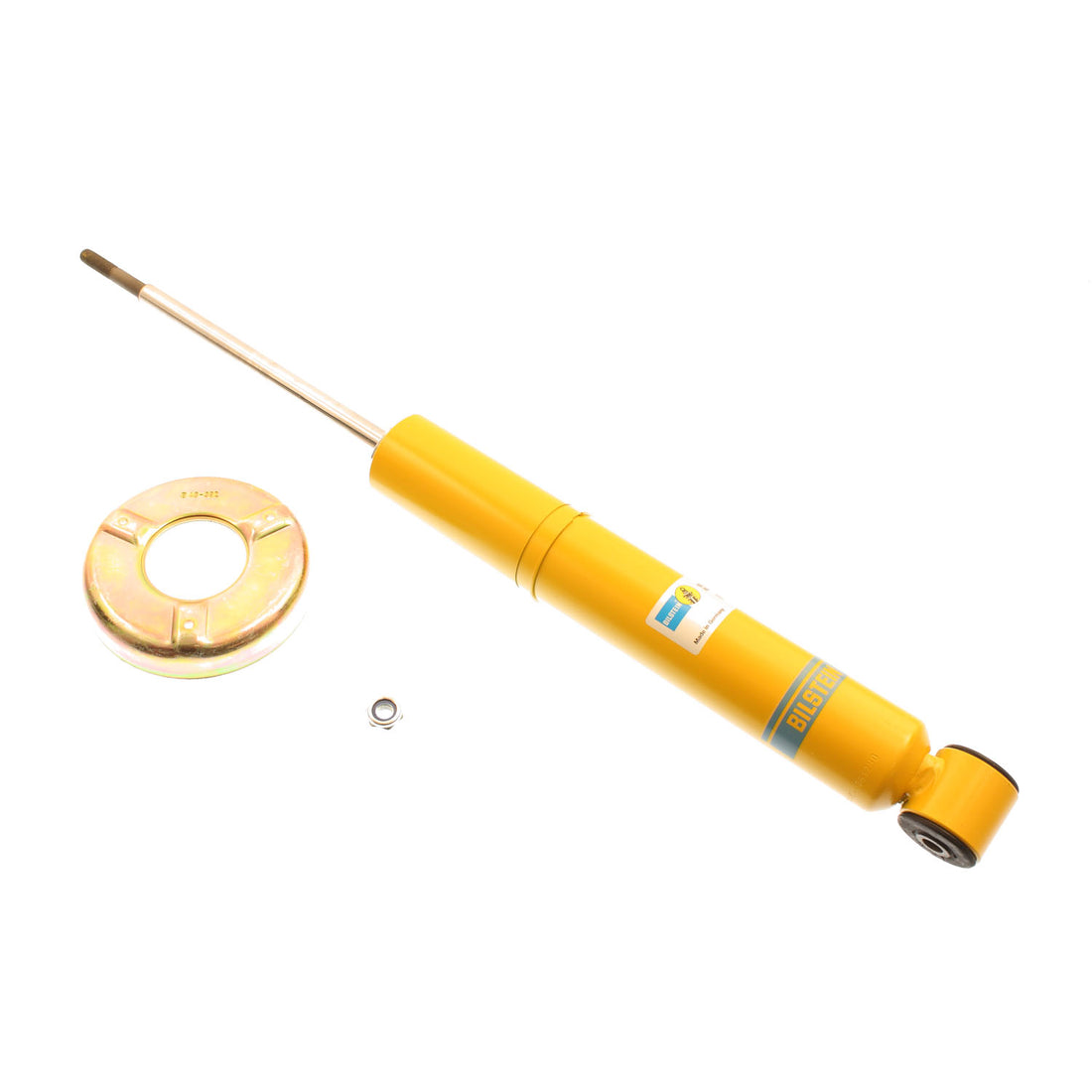 Bilstein 24-006125 - Suspension Shock Absorber Monotube Rear BMW 320i 1983-1977 Eye 10.1mm Stem Yellow Paint B6 Performance Bilstein 5