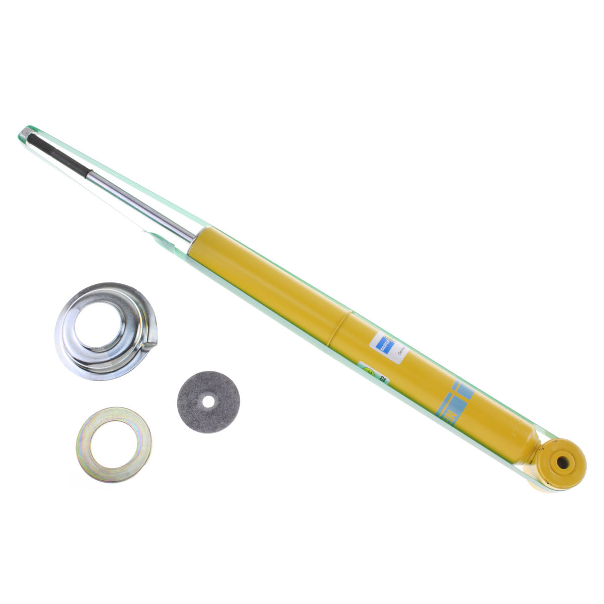 Bilstein 24-020510 - Suspension Shock Absorber Monotube Rear Audi 80 1992-1988 90 1991-1988 4000 1987-1980 Coupe 1987-1981 Eye 10.2mm Stem Yellow Paint B6 Performance Bilstein 3