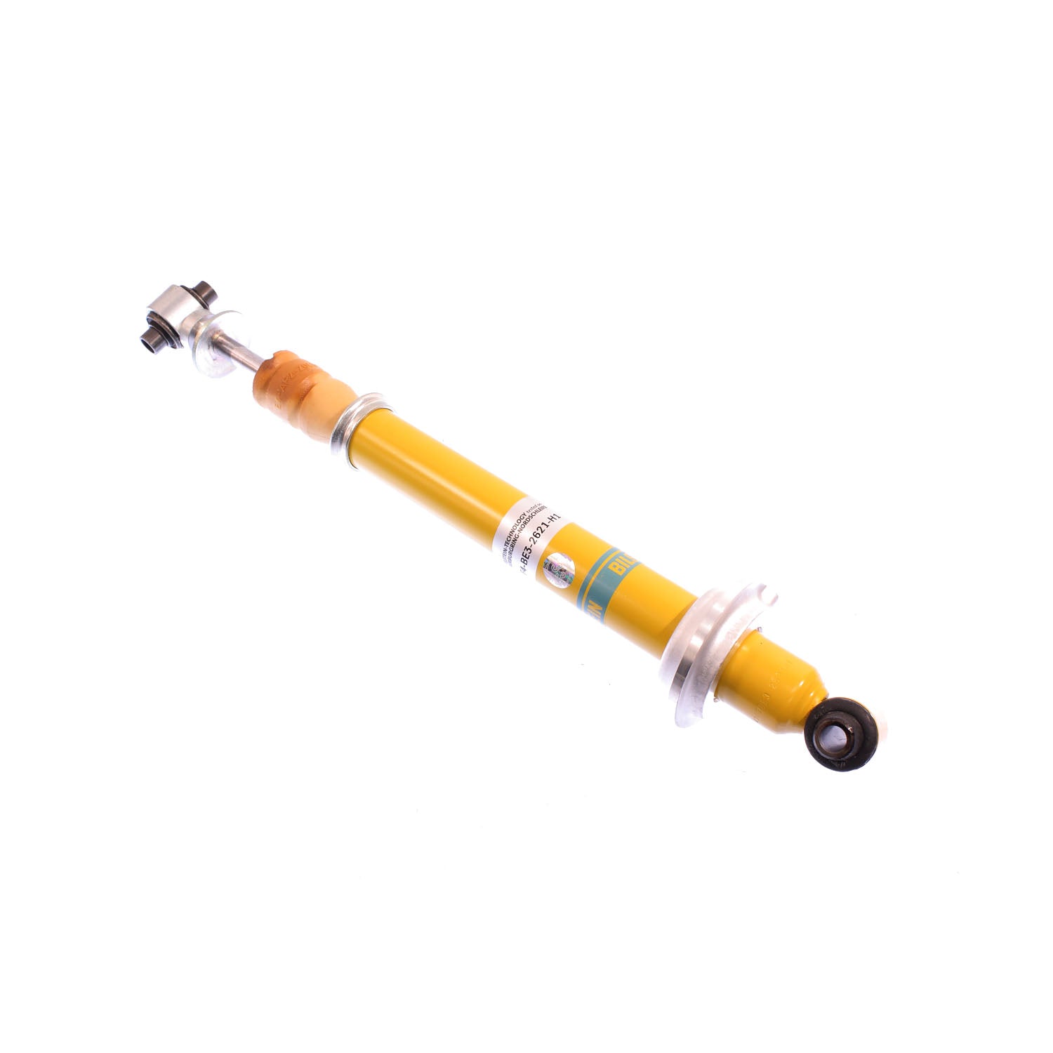 Bilstein 24-026215 - Suspension Shock Absorber Monotube Rear Audi A4 Quattro 2001-1996 Eye 12.2mm Eye 12mm Yellow Paint B6 Performance Bilstein 1