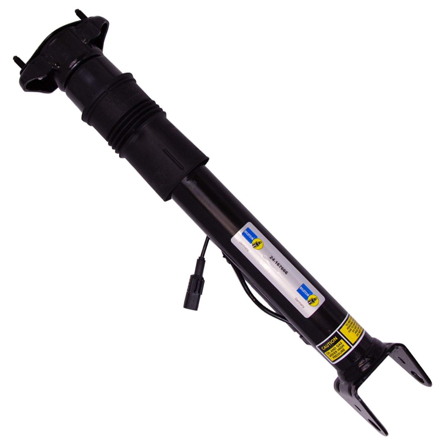 Bilstein 24-167666 - Air Shock Absorber Monotube Rear Double Stud Clevis 06-12 Mercedes-Benz Bilstein 5