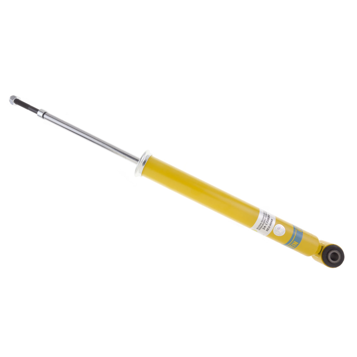 Bilstein 24-170680 - Suspension Shock Absorber Monotube Rear BMW Z4 2016-2009 Eye 14.1mm Stem Yellow Paint B8 Performance Plus Bilstein 1