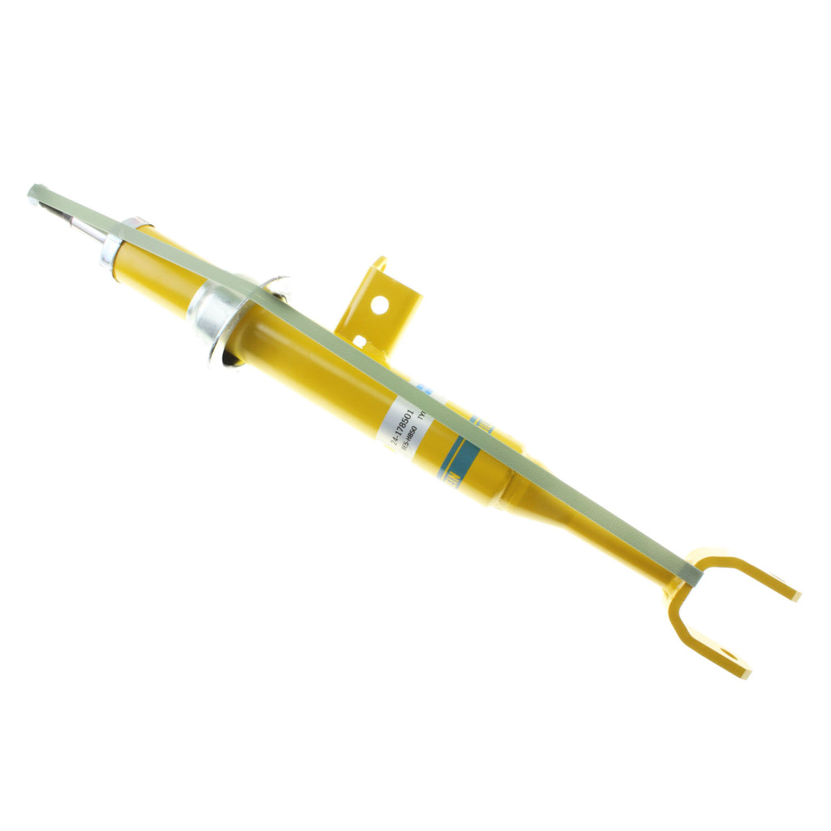 Bilstein 24-178501 - Suspension Shock Absorber Monotube Front Left BMW 528i 2016-2011 535d 2016-2014 Clevis Stem Yellow Paint B8 Performance Plus Bilstein 5
