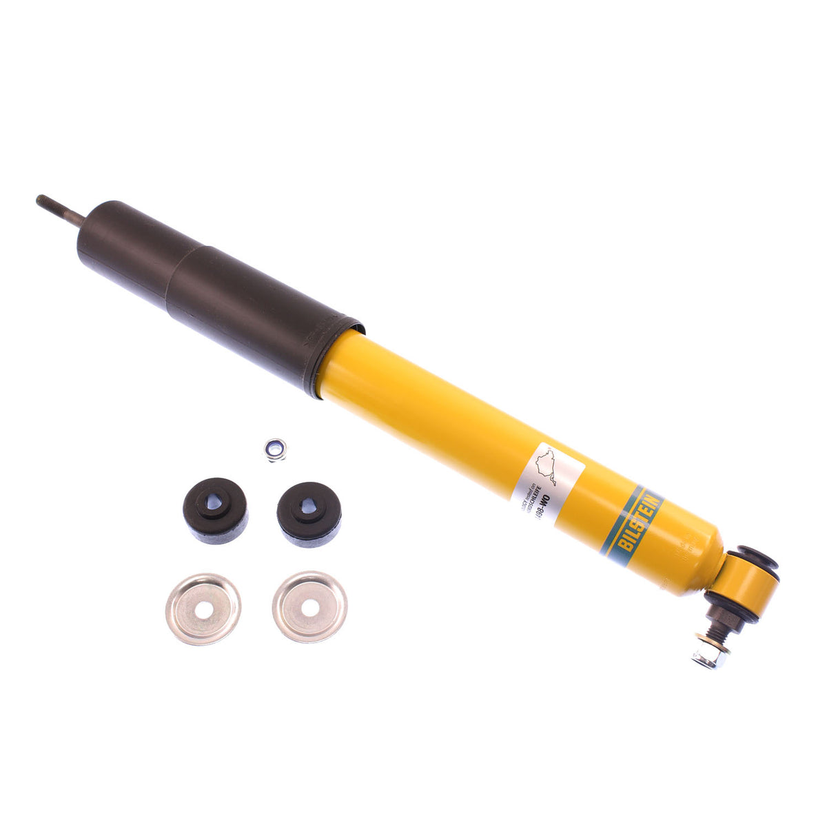 Bilstein 24-184755 - Suspension Shock Absorber Rear Monotube Ford Crown Victoria 2002-1992 Black Straight Boot B6 Performance Bilstein 4
