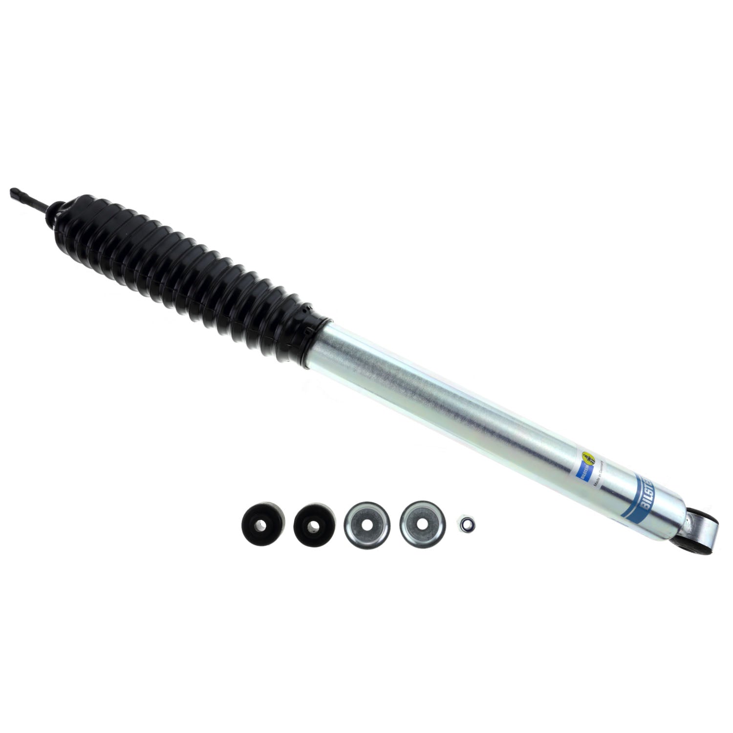 Bilstein 24-185653 - Suspension Shock Absorber Front Monotube Jeep Wrangler 1995-1987 With Springover Kit B8 5100 Bilstein 4