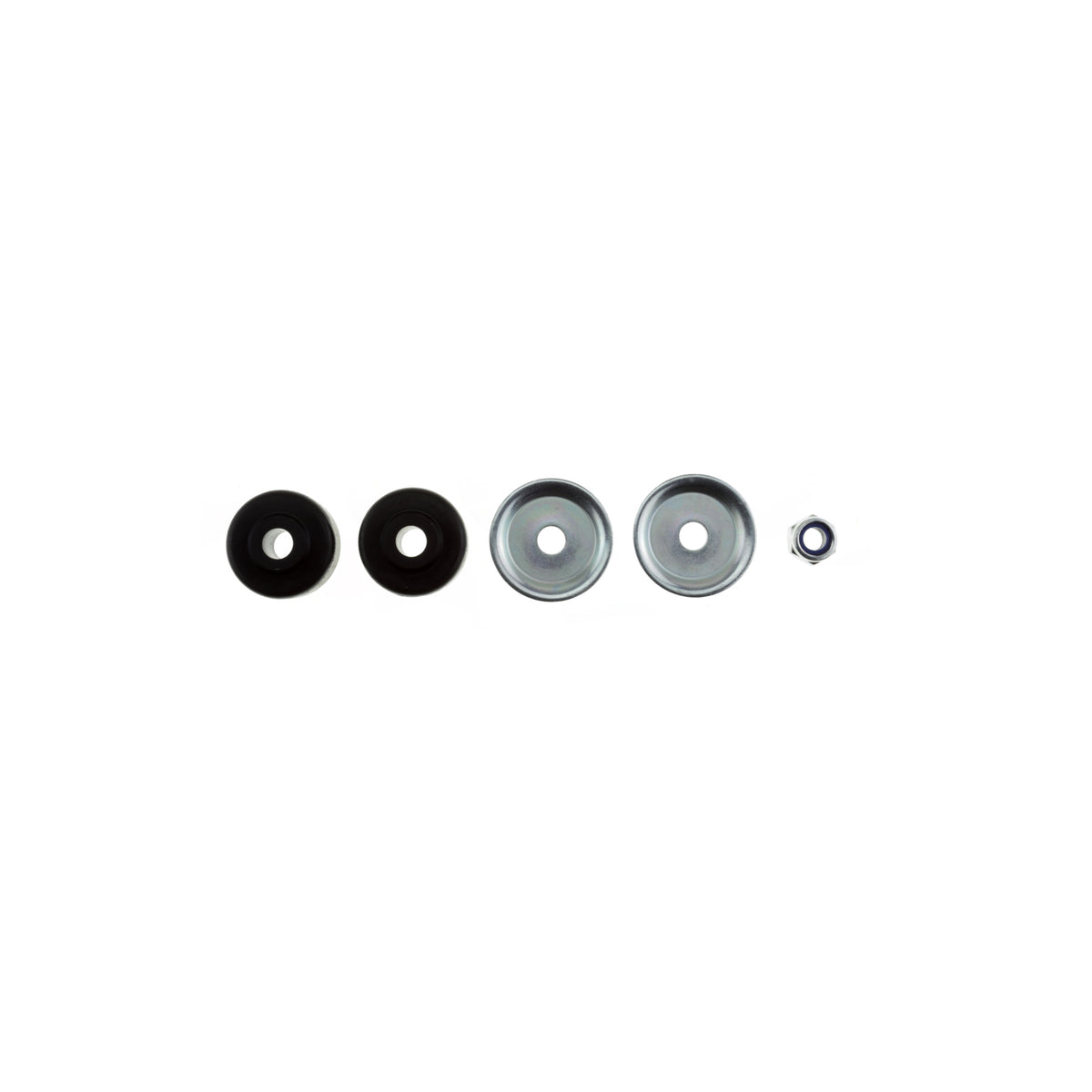 Bilstein 24-185929 - Suspension Shock Absorber Front Monotube Jeep Wrangler 2006-1997 4 Inch With Long Arm Lift Kit B8 5100 Bilstein 1