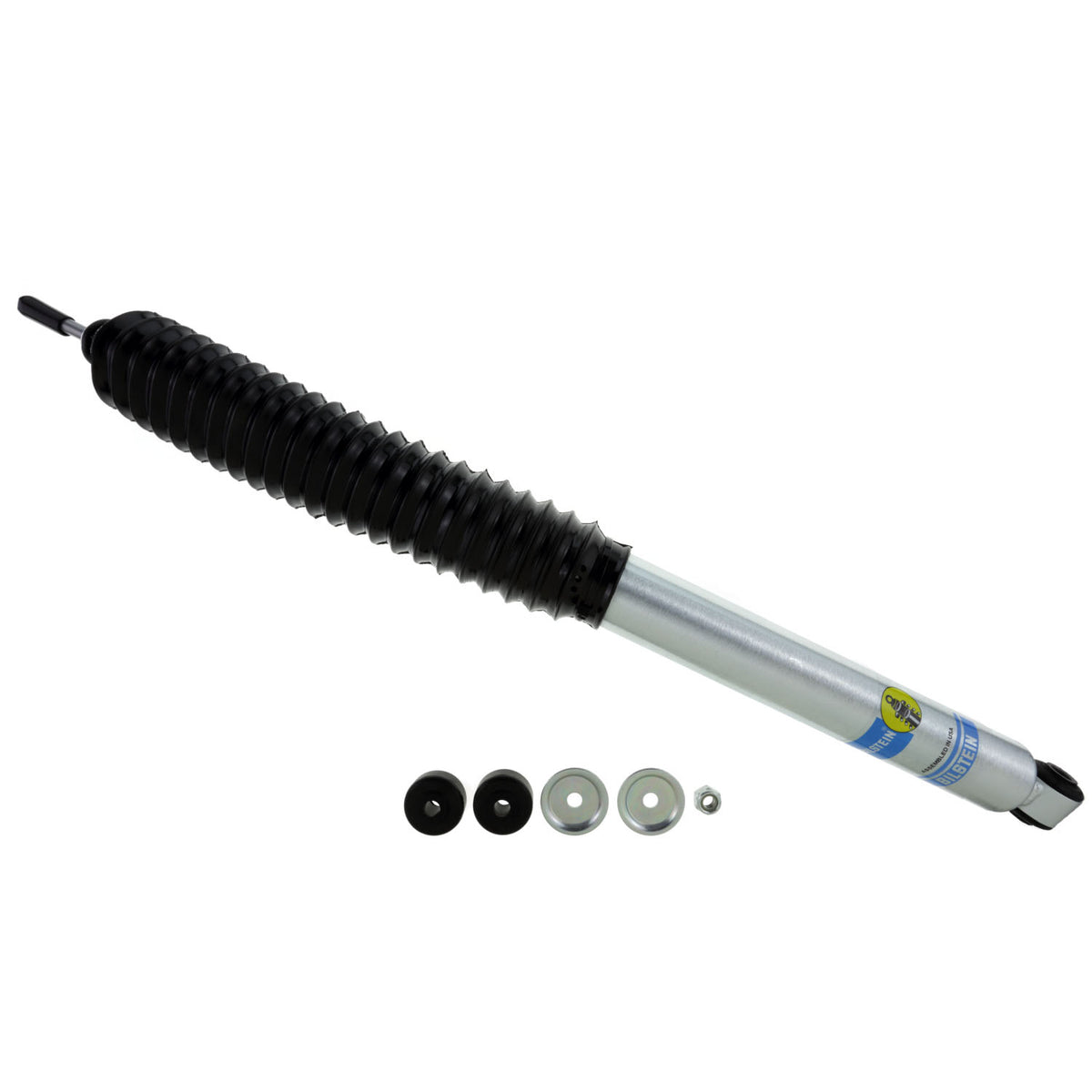Bilstein 24-186872 - Suspension Shock Absorber Front Monotube Jeep Wrangler 2017-2007 Wrangler JK 2018 3.5-5 Inch With Long Arm Lift Kit B8 5100 Bilstein 5