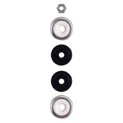 Bilstein 24-188180 - Suspension Shock Absorber Front Monotube Jeep Wrangler 2006-1997 4 Inch With Short Arm Lift Kit B8 5100 Bilstein 2