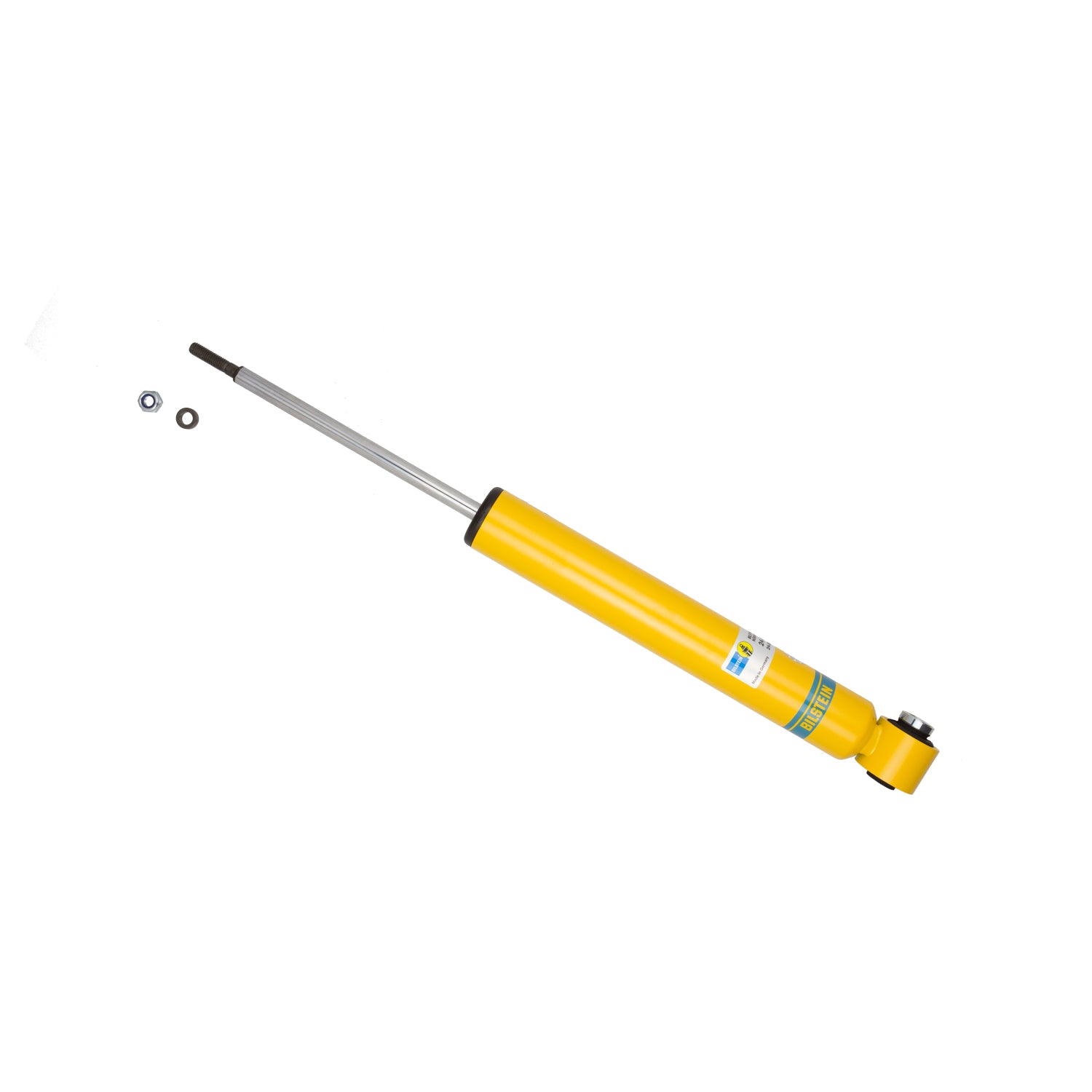 Bilstein 24-263443 - Suspension Shock Absorber Monotube Rear Audi A4 2006-2003 A4 Quattro 2006-2002 Eye 15.4mm Stem Yellow Paint B8 Performance Plus Bilstein 4