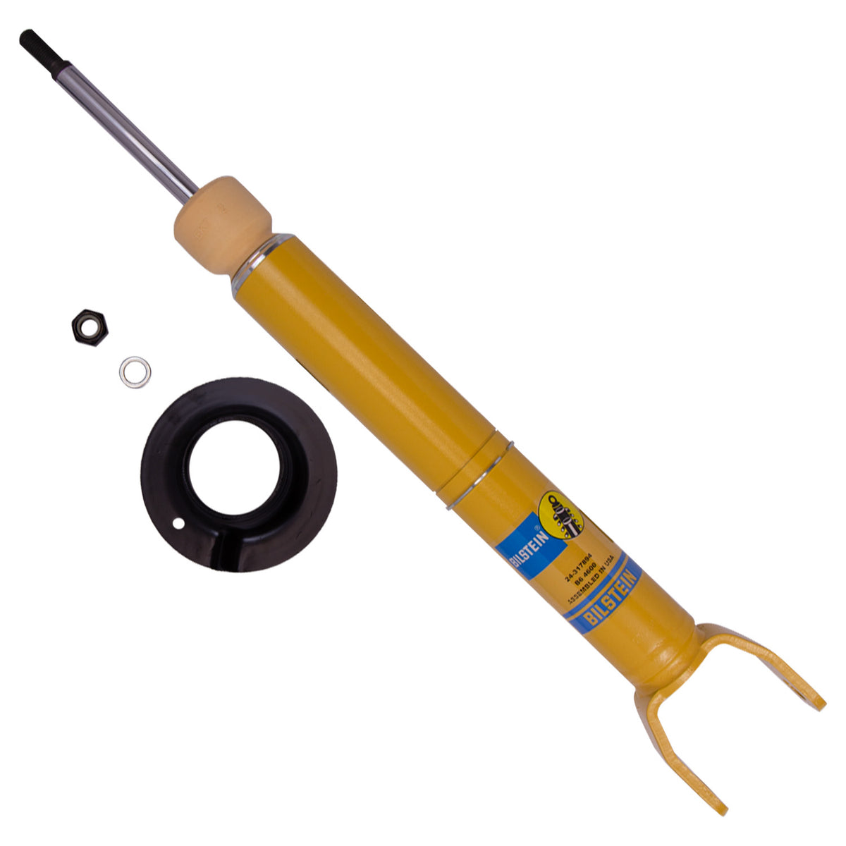 Bilstein 24-317894 - Suspension Shock Absorber Front Monotube Clevis/Stem 09-24 Dodge Ram 1500 B6 4600 Bilstein 1