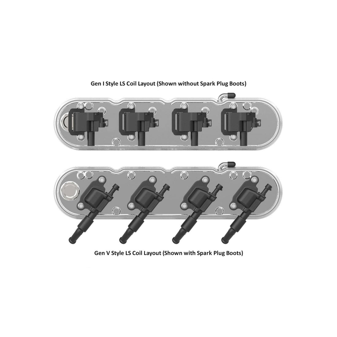 Holley 241-176 2007-2017 Chevrolet Silverado 3500 HD Engine Valve Cover