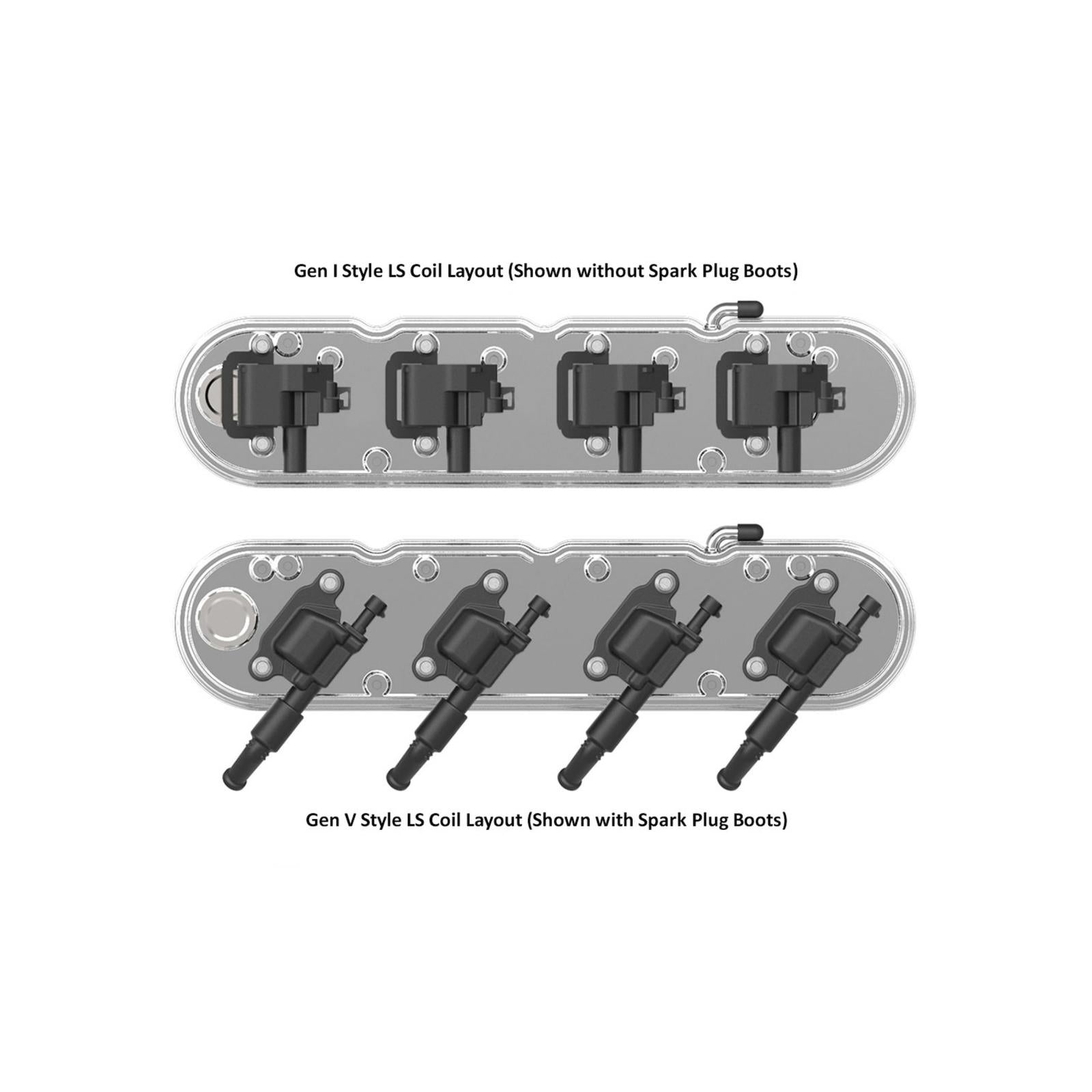 Holley 241-176 2007-2017 Chevrolet Silverado 3500 HD Engine Valve Cover