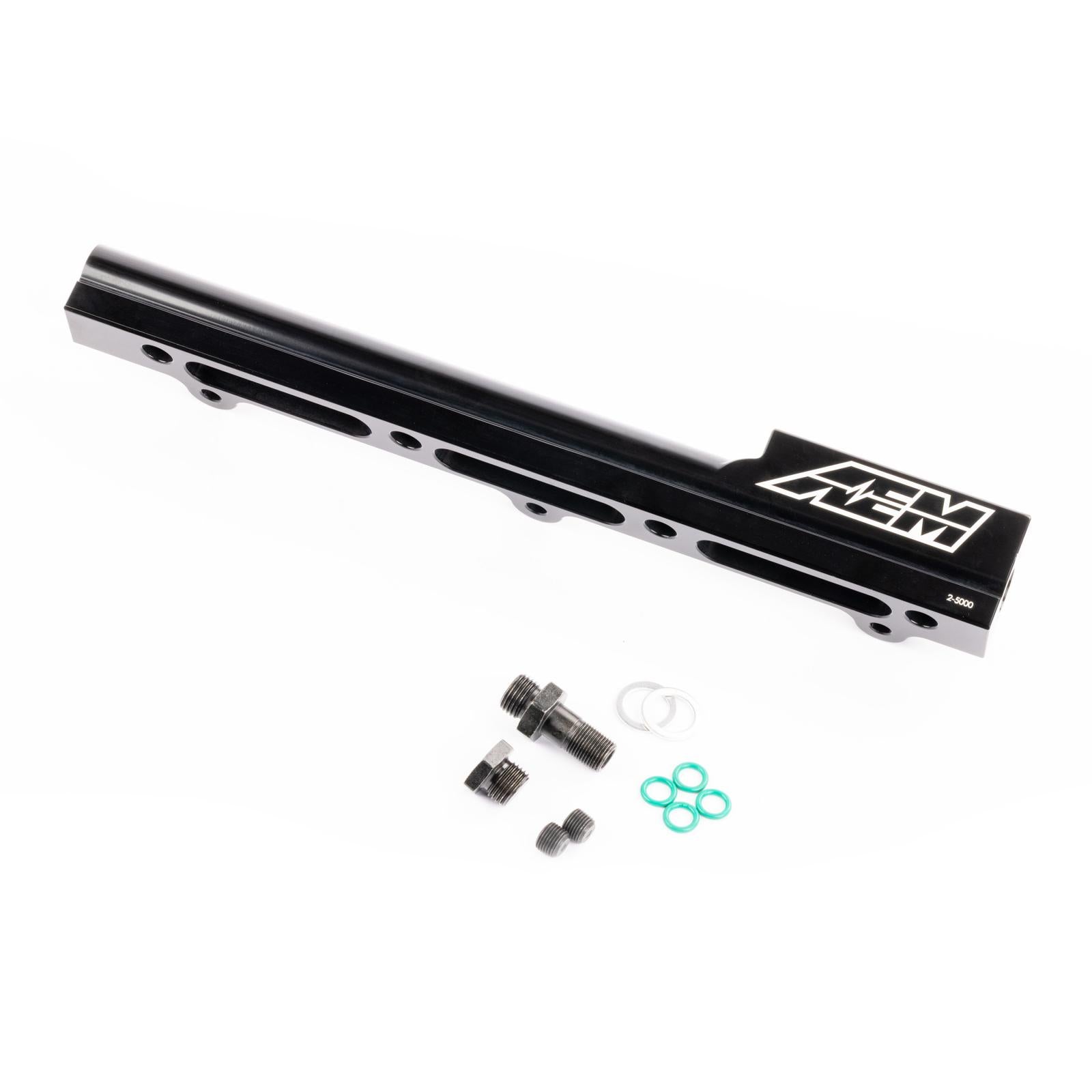 AEM Electronics 25-100BK - High Volume Fuel Rails Fits Acura B18B1, B18C1, and B18C5 Black AEM Electronics 5
