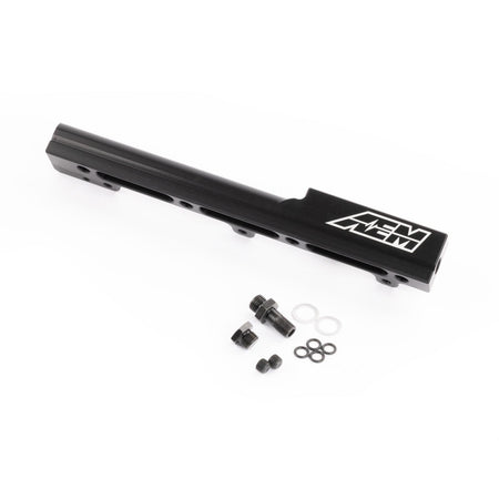 AEM Electronics 25-103BK - High Volume Fuel Rail. Black. Honda Fits Honda B16A2 and B16A3 AEM Electronics 2