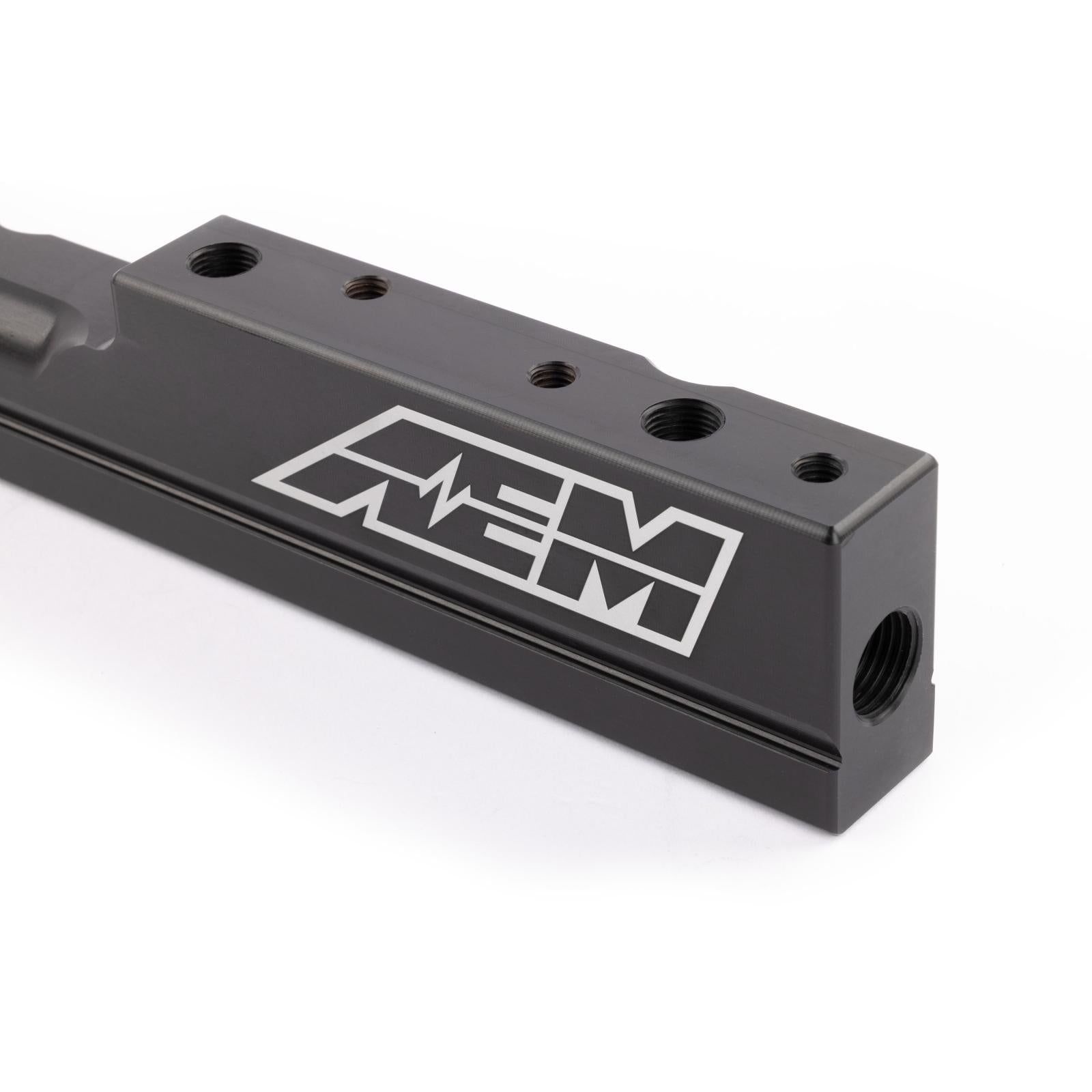 AEM Electronics 25-103BK - High Volume Fuel Rail. Black. Honda Fits Honda B16A2 and B16A3 AEM Electronics 5