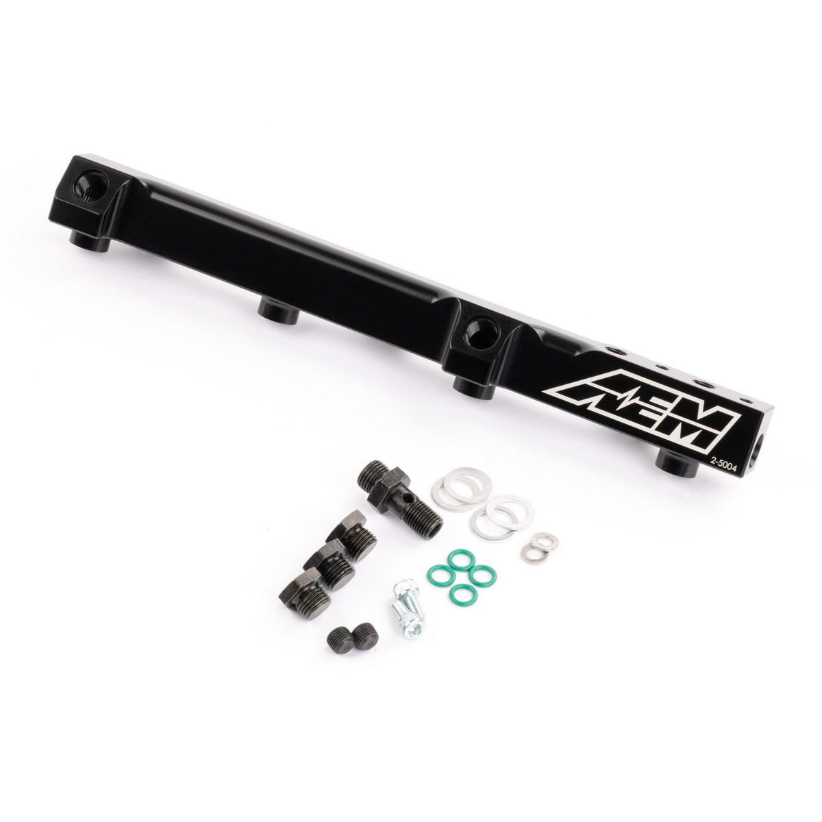AEM Electronics 25-104BK - High Volume Fuel Rail. Black. Honda Fits Honda F22A1, F22A4, F22A6, H22A1, H22A4 and H23A1 Engines AEM Electronics 2